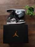 Air Jordan 1 Mid | Black White Iron Grey