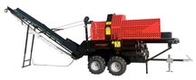 Automatyczna piło łuparka spalinowa mocna 30 ton 24KM mobilna joystick
