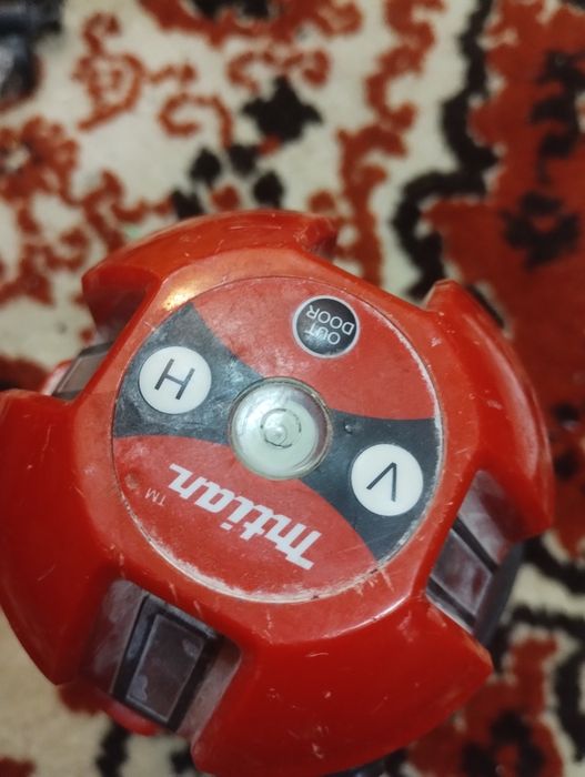 Лезерний рівень червоний мілтан miltan