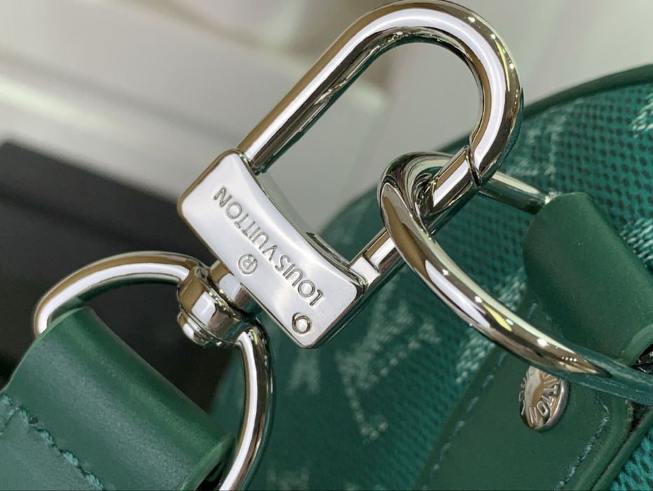 LOUIS VUITTON KEEPALL зеленая сумка мужская унисекс спортивная дорожня