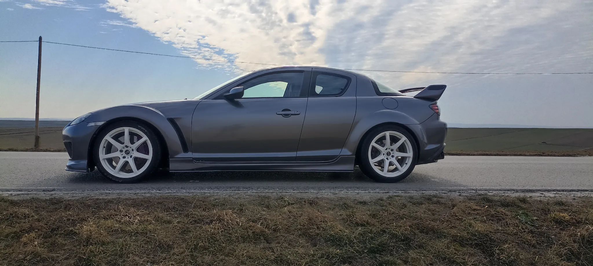 Mazda RX-8 Mazda RX8 z 2JZ wbitym w dowód