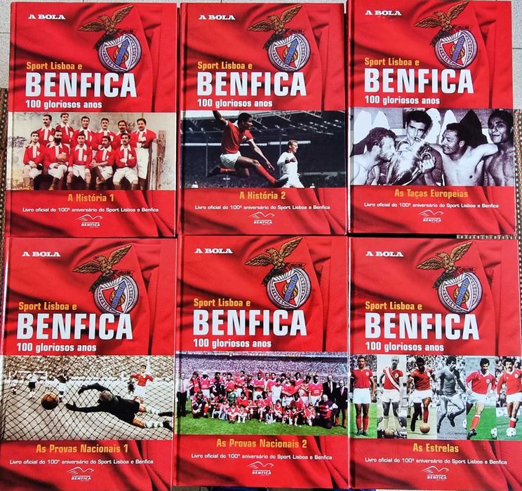 Sport Lisboa e Benfica, 100 Gloriosos Anos -  7 vols + 3 vols extra
