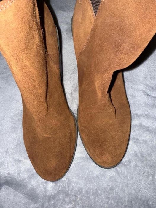 Черевички з натуральної замші