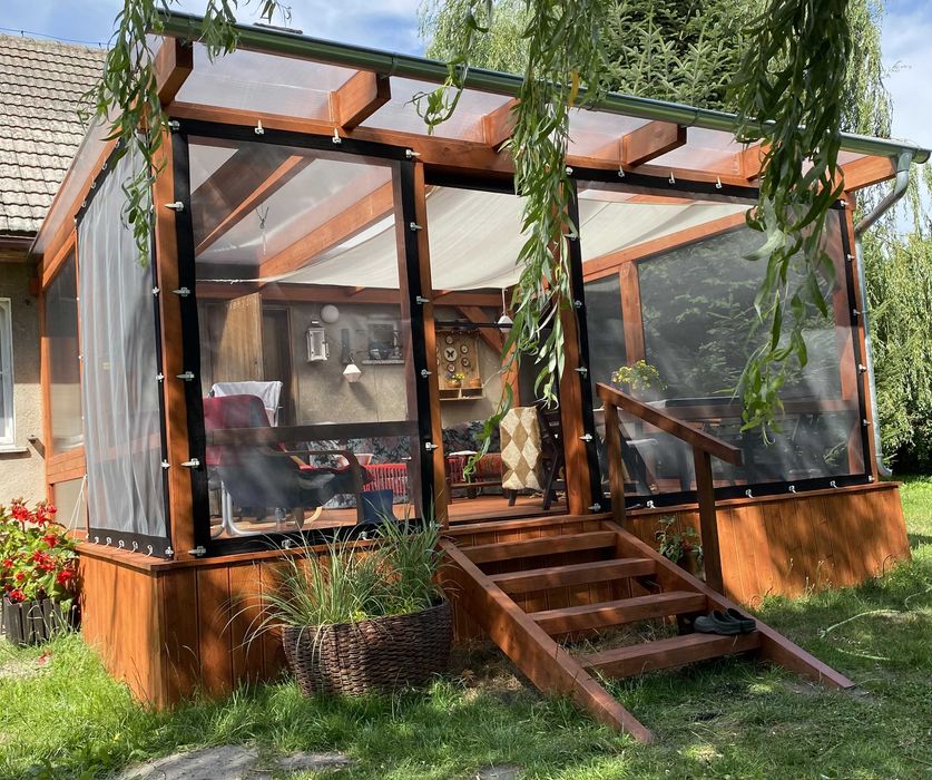 Moskitiera na taras. Moskitiera na balkon. Na altanę. Na wymiar.