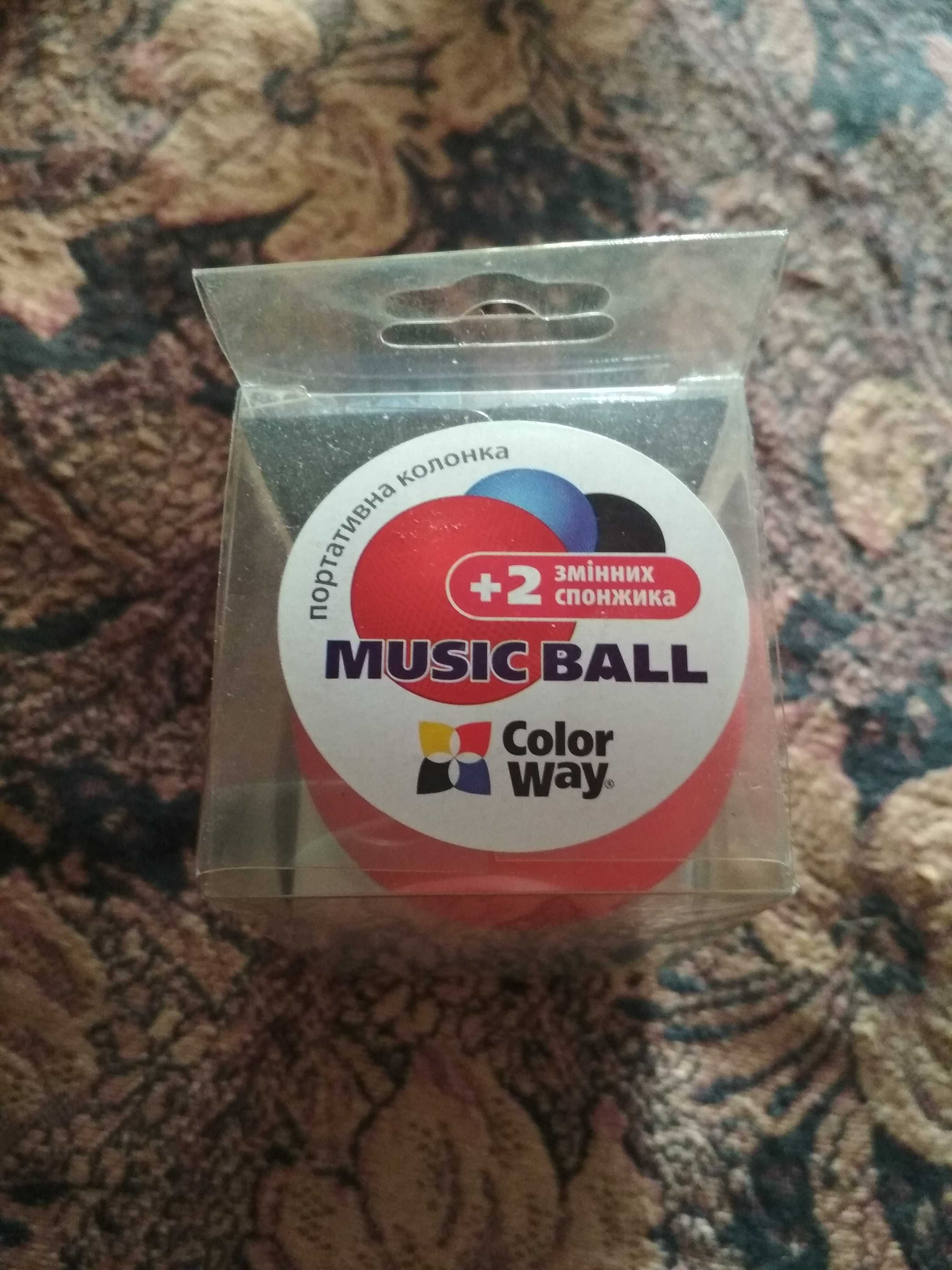 Міні колонка Music Ball ColorWay