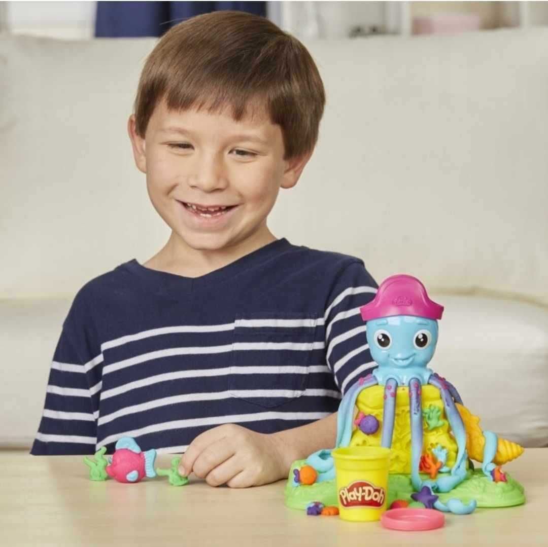 PLAY-DOH Ciastolina Zestaw OŚMIORNICA 5 TUB E0800