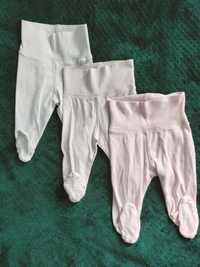 Półśpiochy spodnie niemowlęce H&M 56