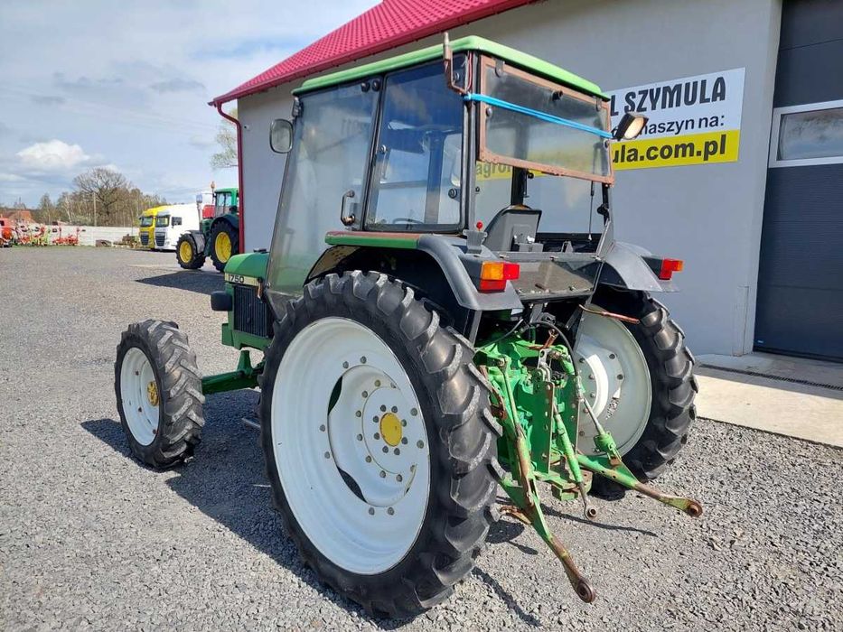 JOHN DEERE 1750, 4x4, 55 KM, 3-cyl, PEŁZAJĄCE oryginał, super stan
