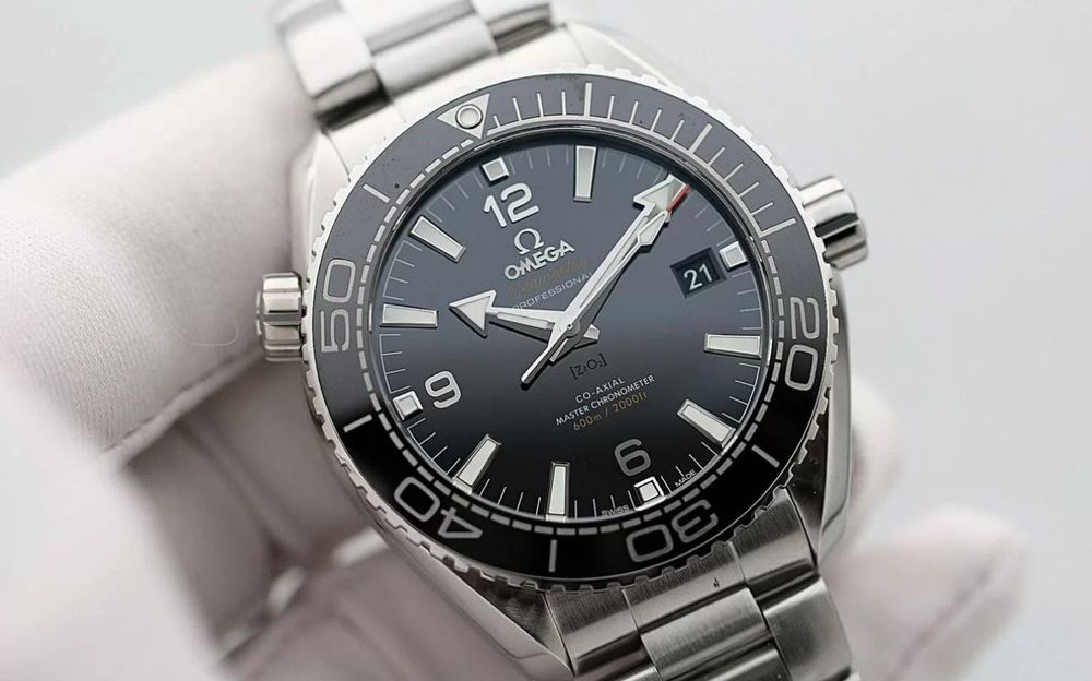 Мужские часы Omega Seamaster Black