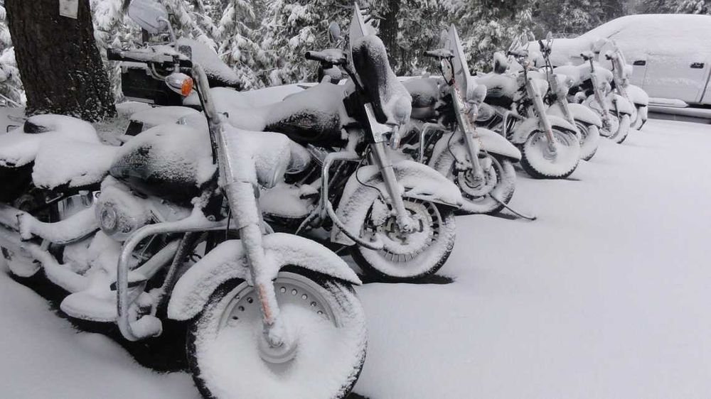 Zimowanie, przechowanie motocykla