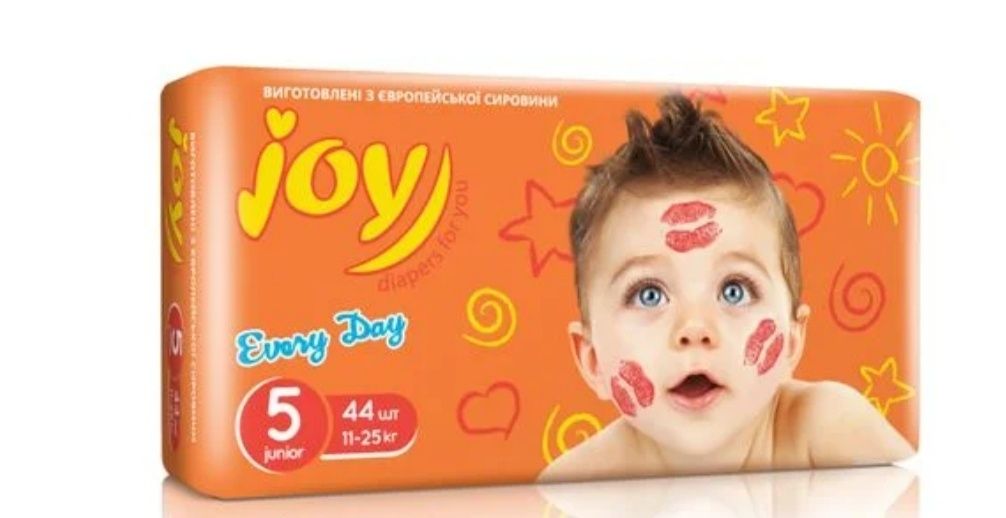 Підгузники памперси joy 5