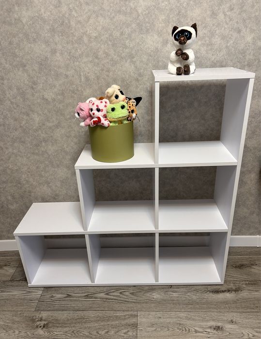 Стеллаж полка универсальная книжная для игрушек