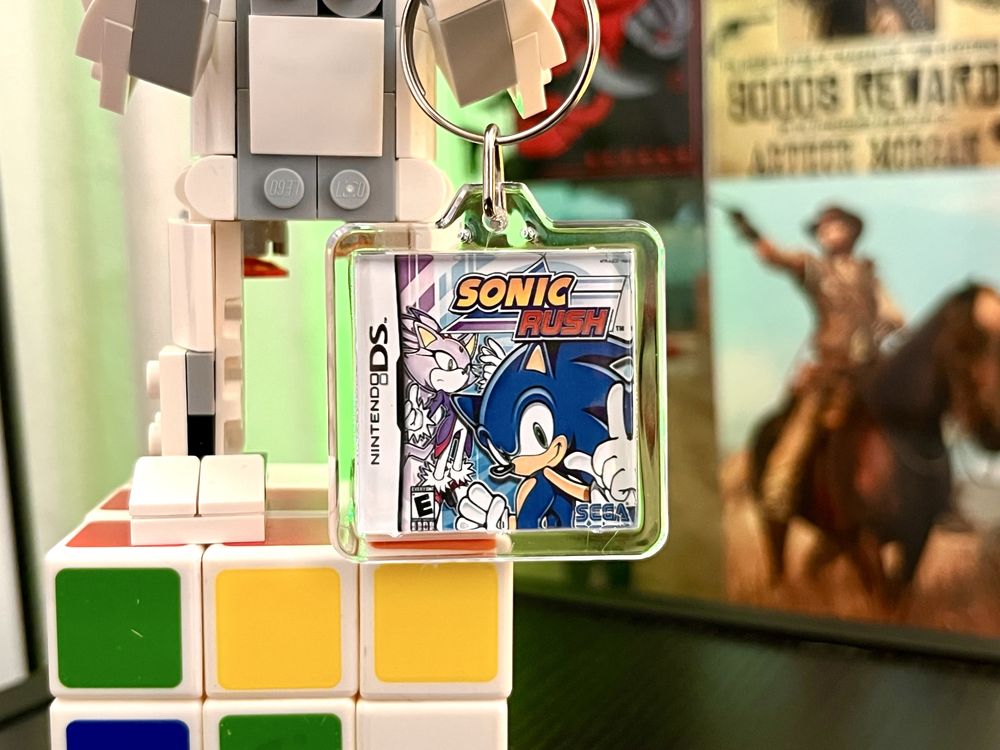 Brelok Sonic Rush - okładka gry Nintendo DS / NDS