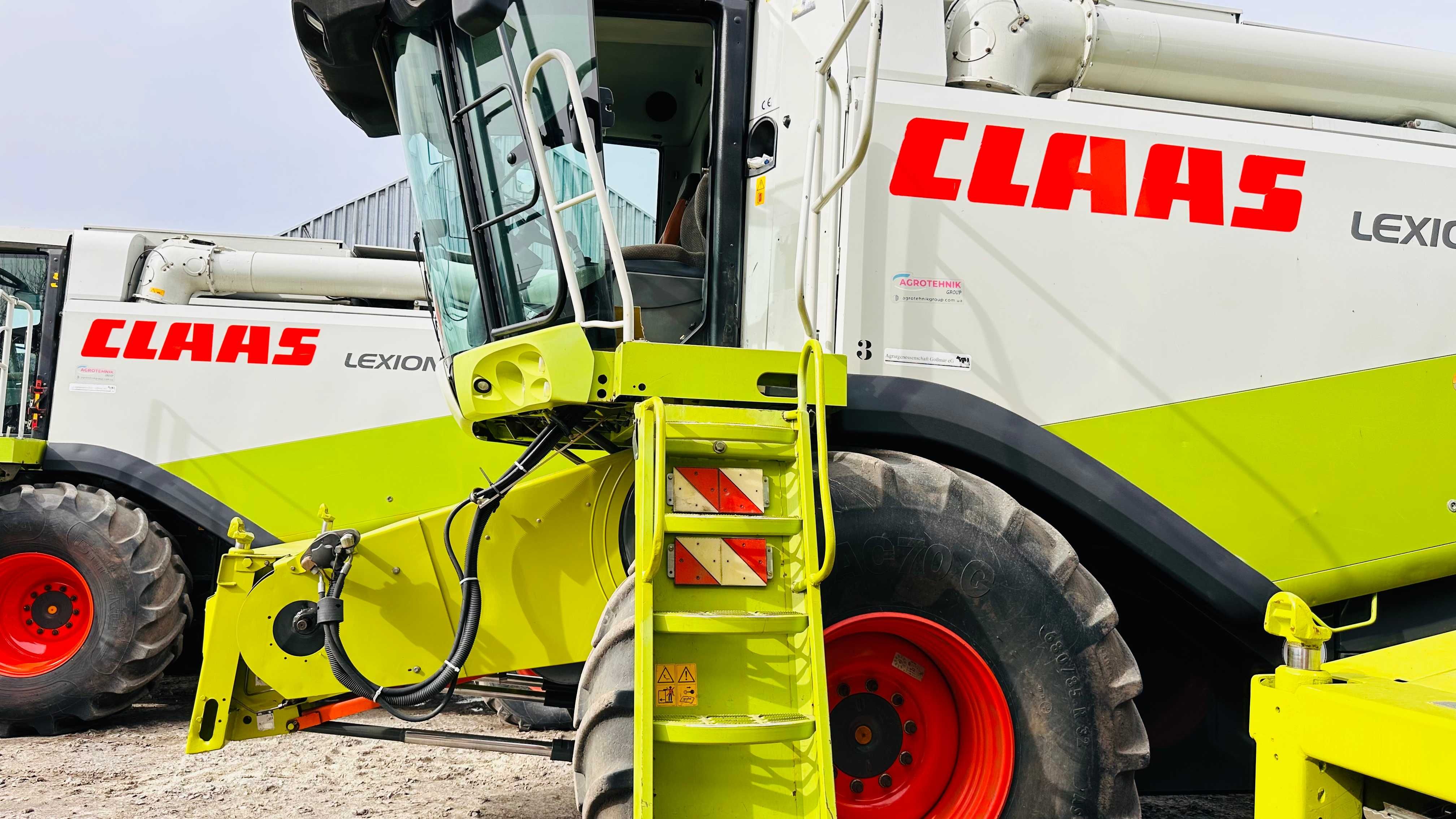 Зернозбиральний комбайн Claas Lexion 580