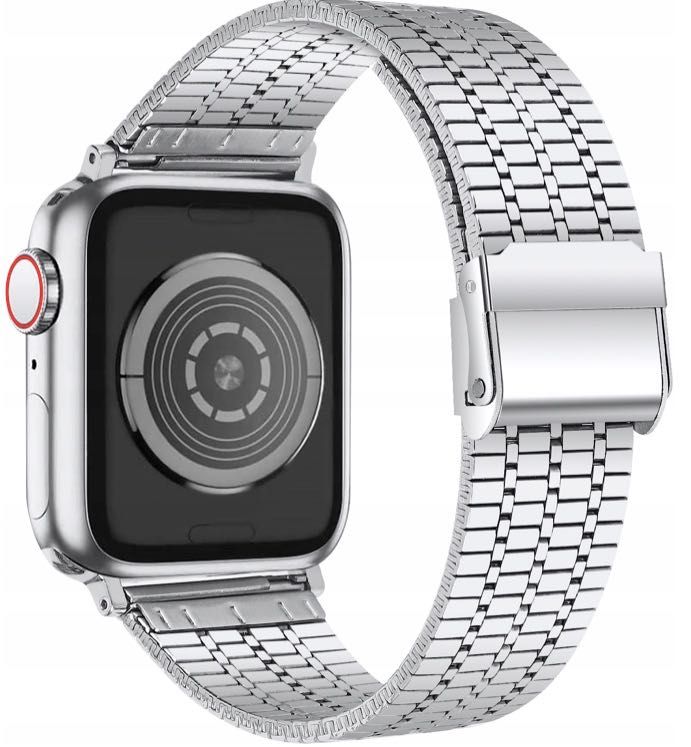 Bransoleta do AppleWatch 42/49mm Srebrna