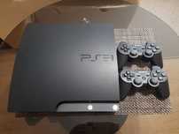 PS3 Slim 500gb +45 игр Gta 5, San Andreas/Mortal/Tekken/Fifa 19...