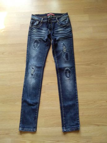 Spodnie jeans długie Reosevent