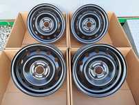 Felgi stalowe 14 4x100 Hyundai i10 KIA Picanto 6J ET46. Po renowacji.