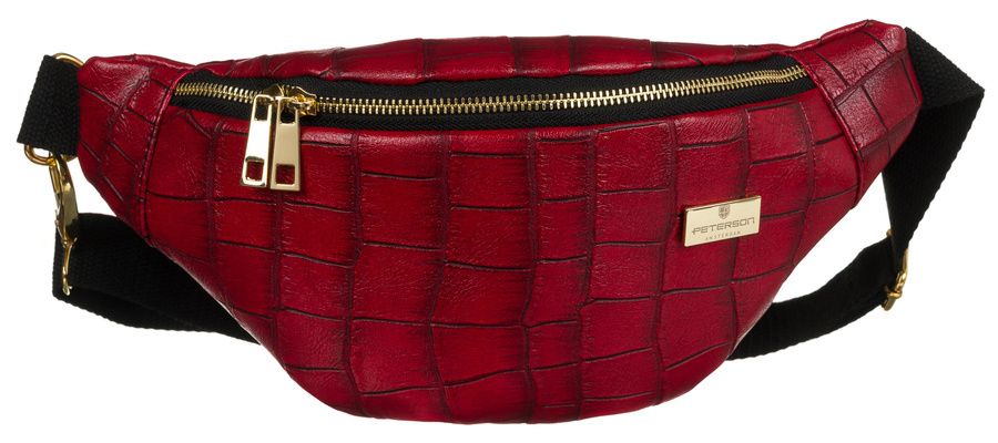 klasyczna damska nerka biodrowa ze ekologicznej - peterson