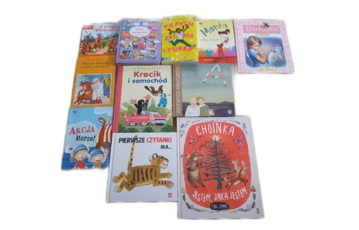 Książki dla dzieci 11 sztuk