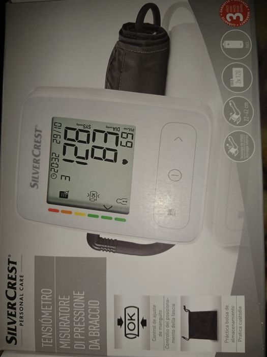 Автоматичний тонометр SilverCrest SBM 39