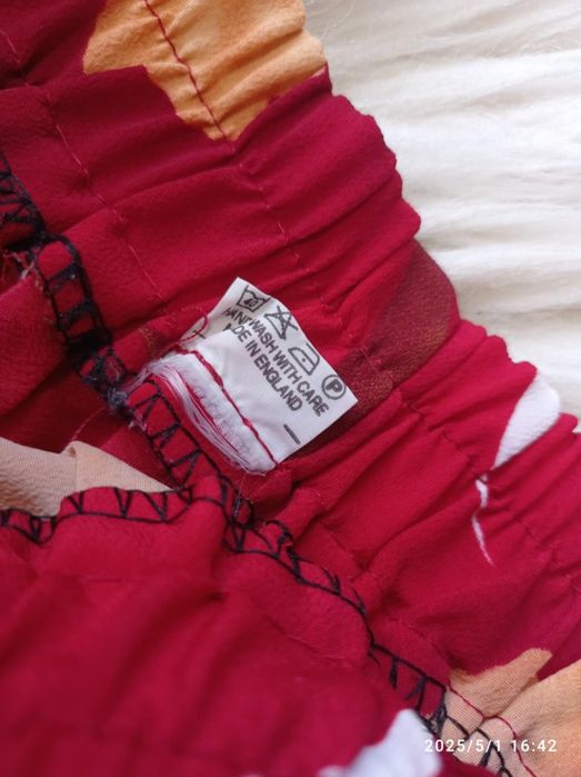 Spódnica 10 M 38 midi długa plisowana na gumce