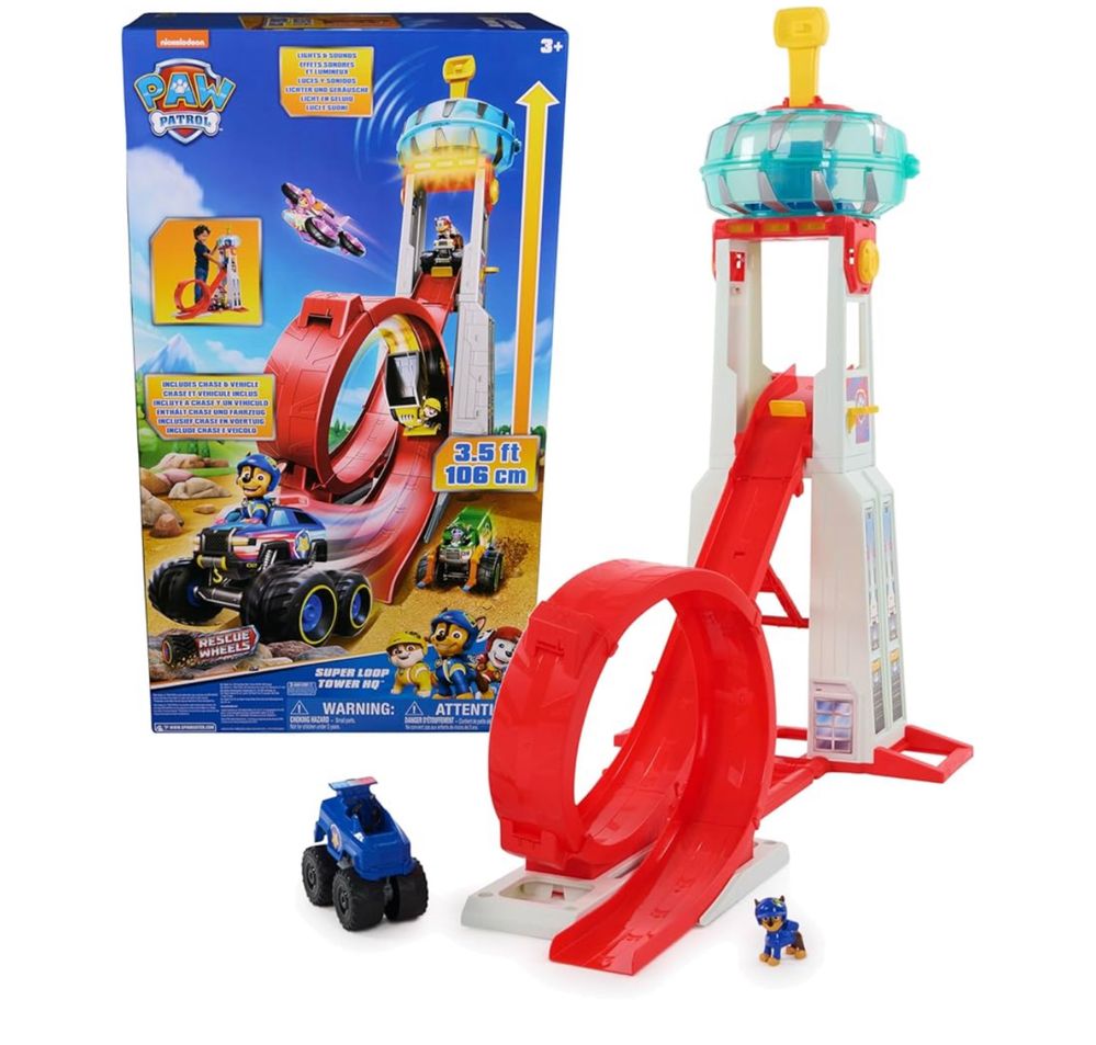Torre Monster Truck Partulha Pata com loop