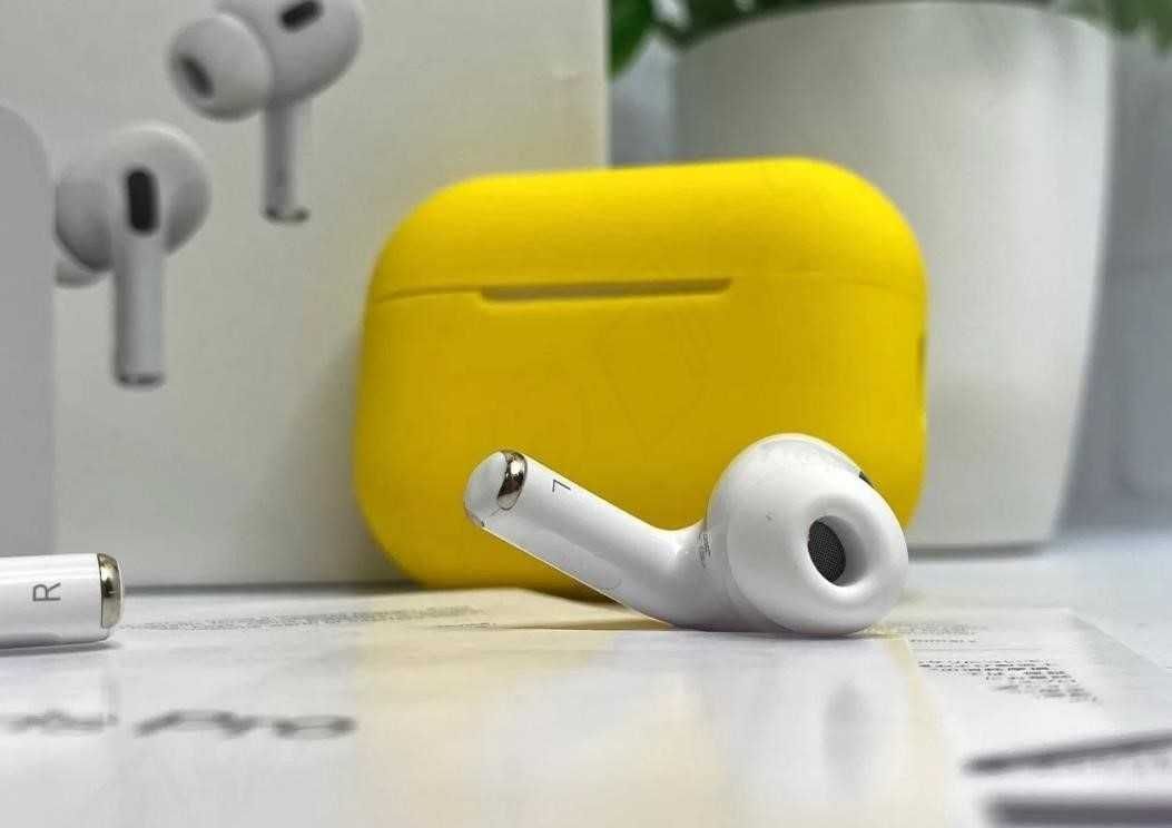 РОЗПРОДАЖ! New! Безпровідні навушники Airpods pro V2 + чохол на кейс!