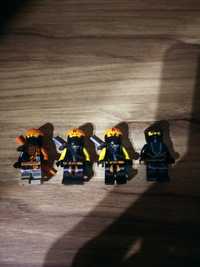 Cztery minifigurki LEGO Ninjago!