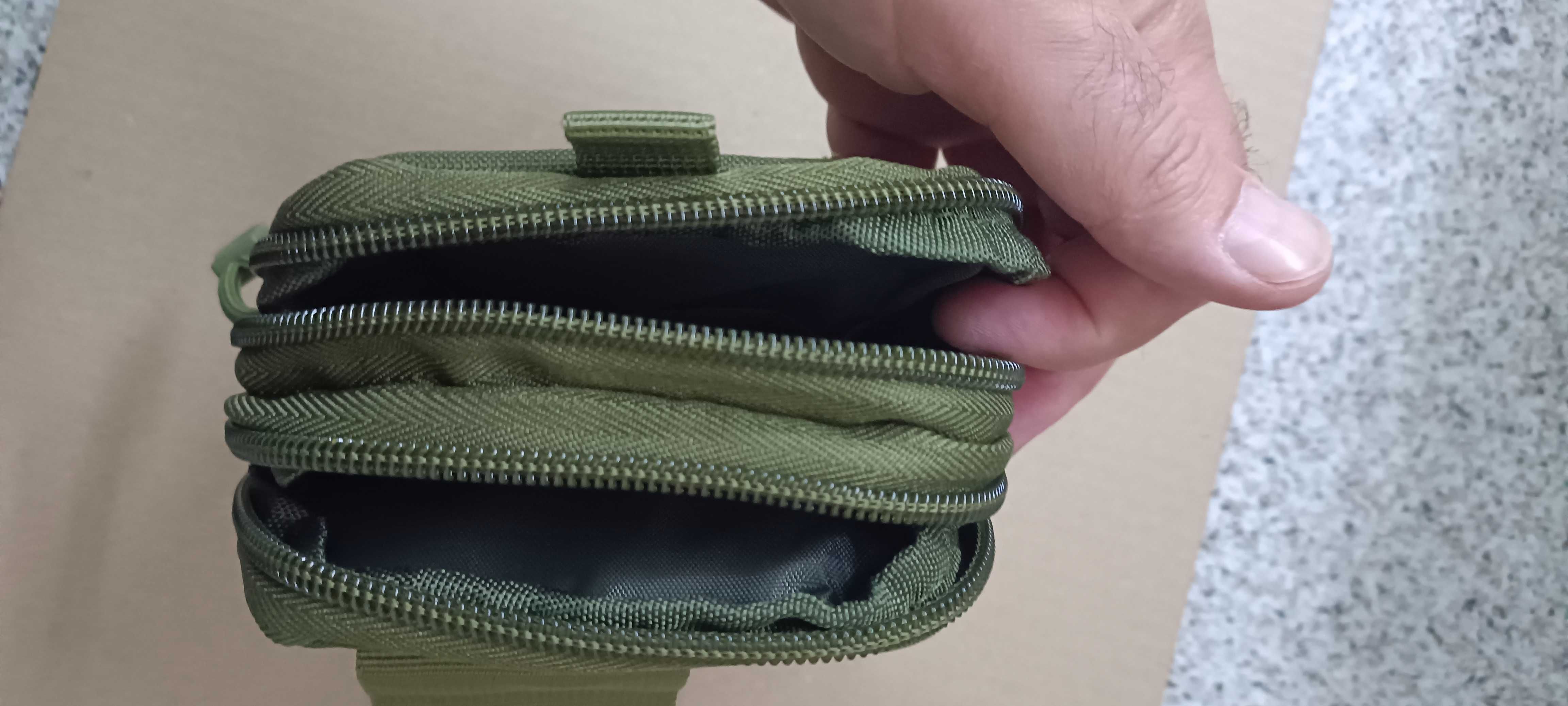 Torba na pas, Etui Molle, zielony