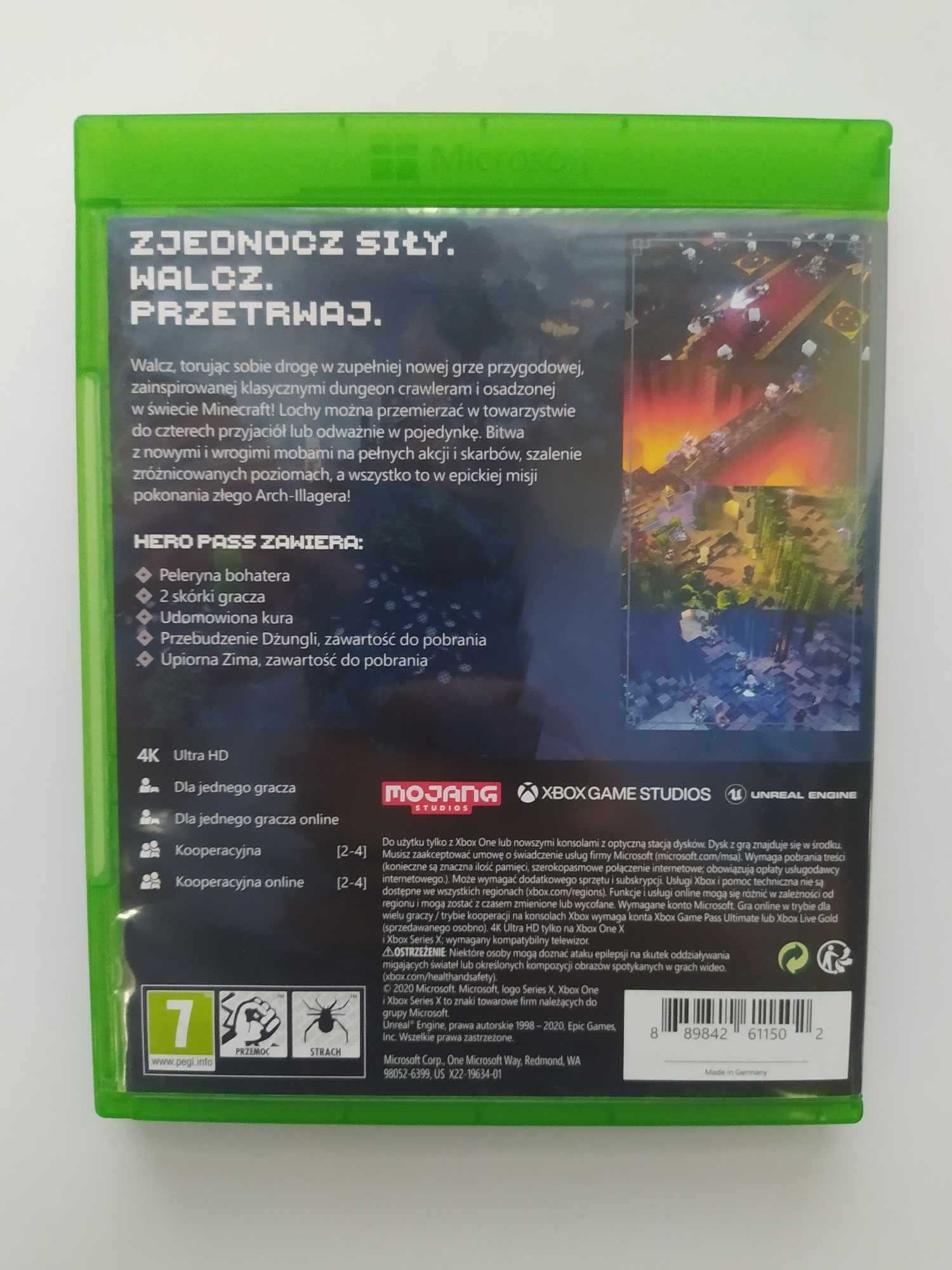 Minecraft Dungeons Hero Edition Xbox One / Xbox Series X