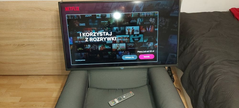 SHARP tv 40 HDR 4K UHD android tv smart harman kardon wi fi bt