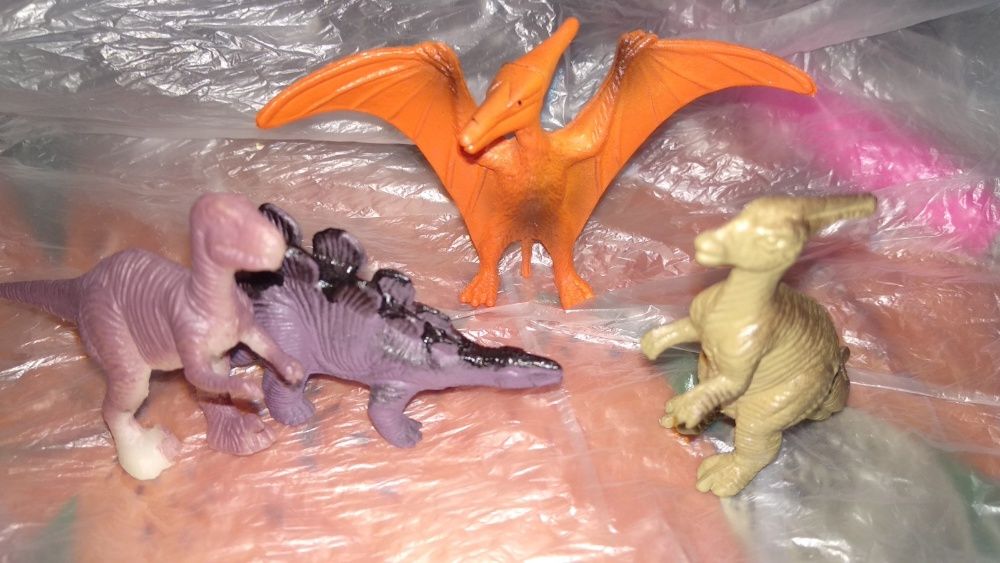игрушка пластик динозавр набор 4 шт фигурка
