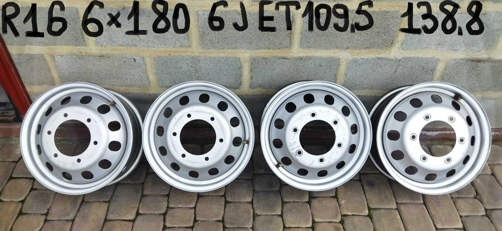 Диски Спарка Ford Transit custom  R16  6x180  6J  ET109.5  Dia 138.8