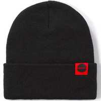 Czapka Ozoshi Hitoshi Cuffed Beanie czarna