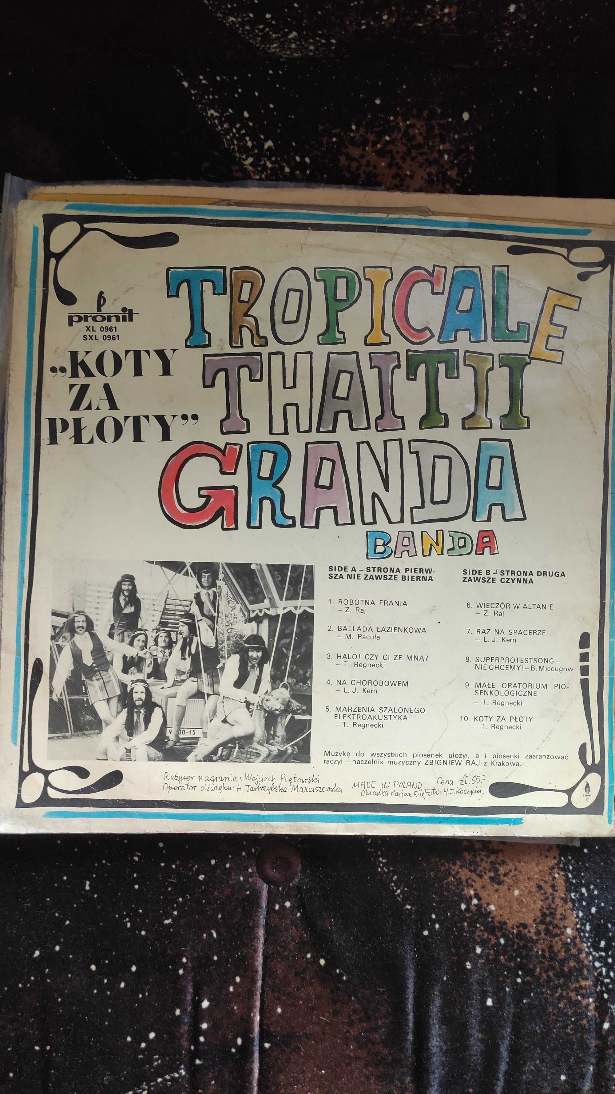 Tropicale Thaiti Granda Banda "Koty za płoty" Pronit XL 0961