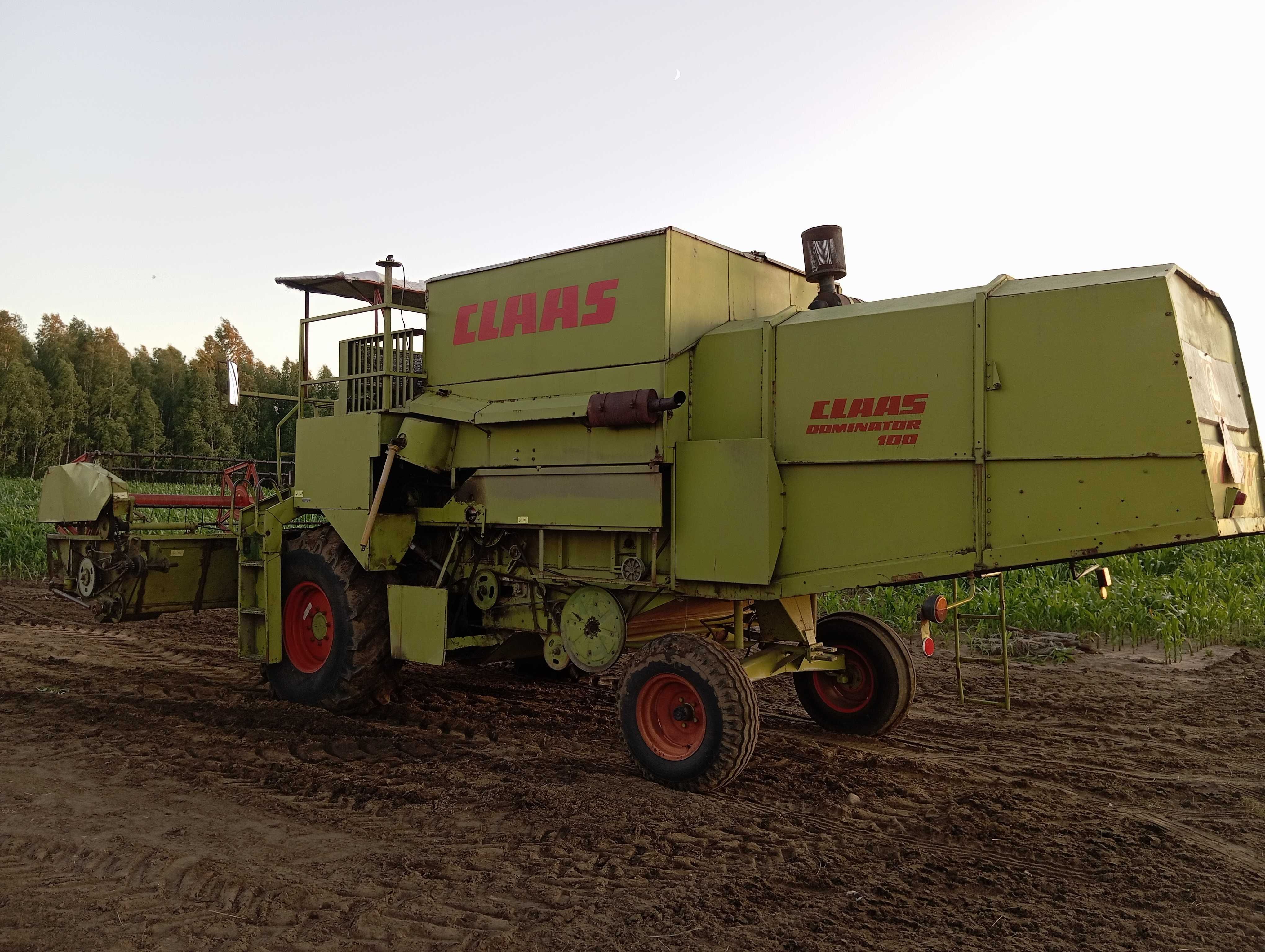 Claas dominator 100 cały na części silnik Mercedesa hydrostat heder