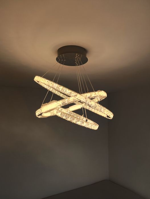 Lampa wisząca Shoshone chrom LED