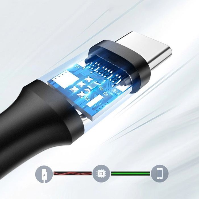 Ugreen kabel przewód USB 3.0 - USB Typ C 1m 3A czarny