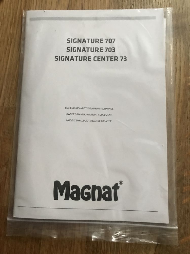 Glosniki Magnat Signature 703 110/180W 4-8ohm