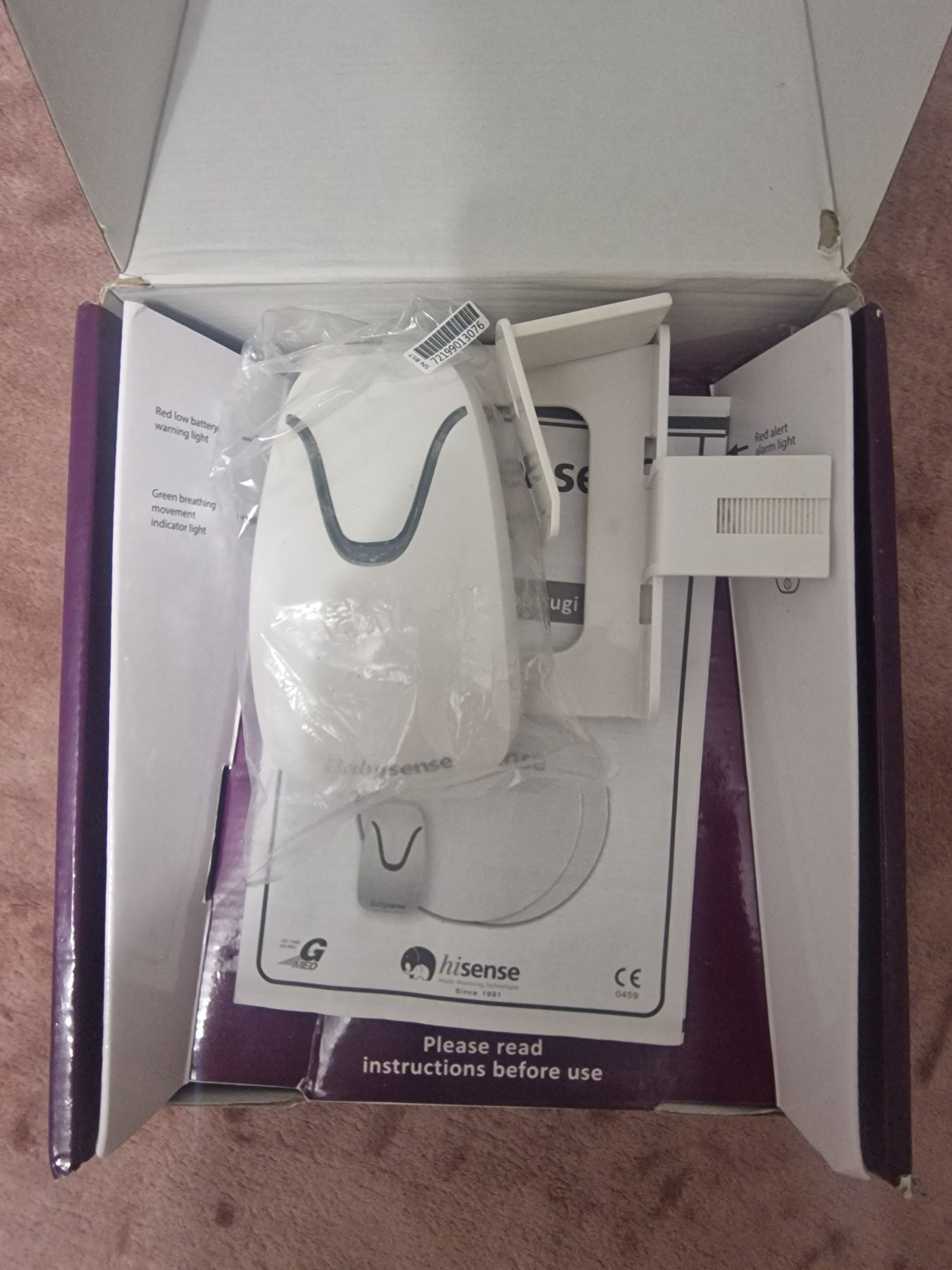 Monitor oddechu BabySense 7