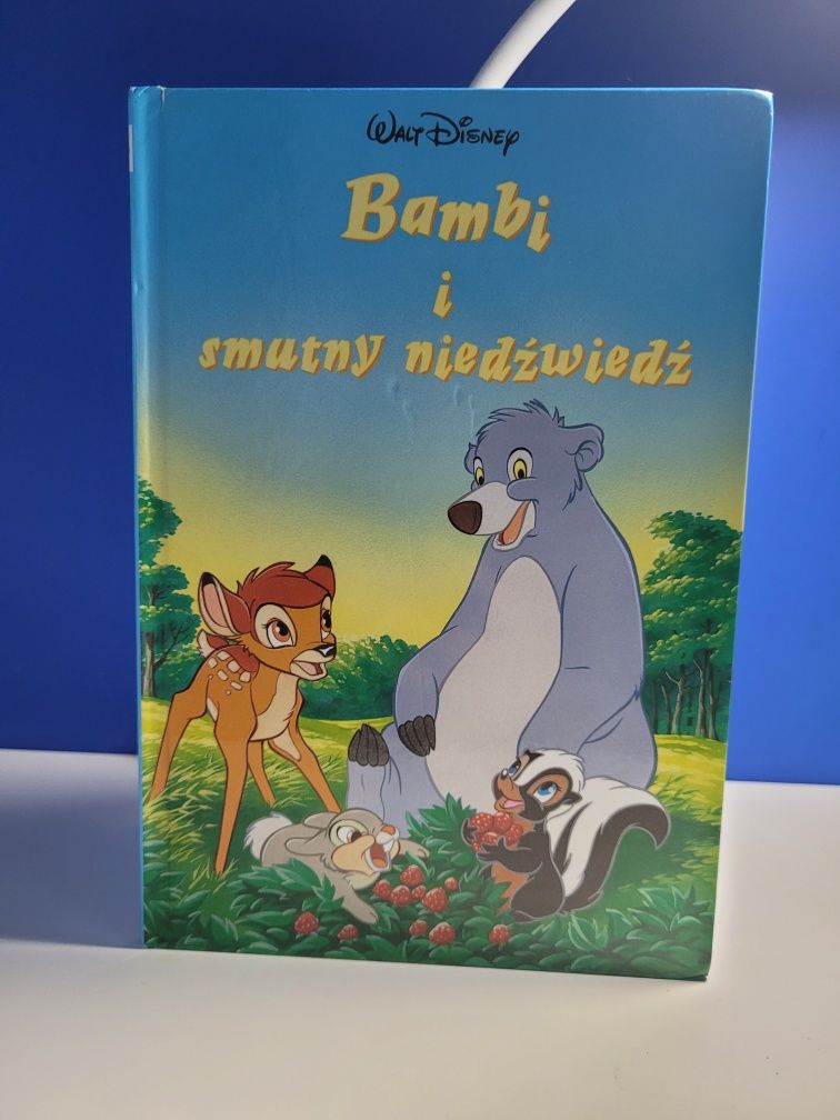 Klub książek disneya bambi i smutny niedzwiadek