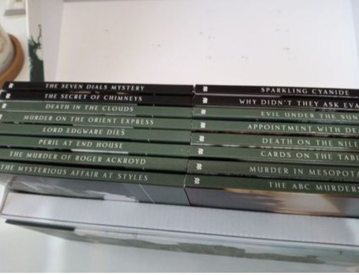 Agatha Christie Audio Books box audiobook english