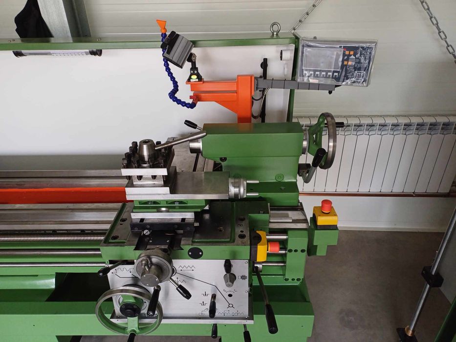 Tokarka TUR 50x1500 remont