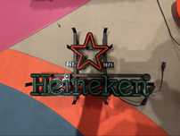 Led ścienny Heineken