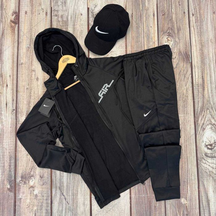Спортивный костюм мужской Nike Air Daving Fleece зимний на флисе найк