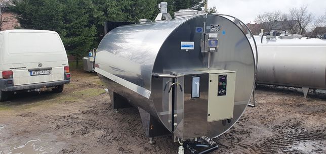 Schładzalnik zbiornik Japy Kryos 6000l pomiar elektroniczny mleka