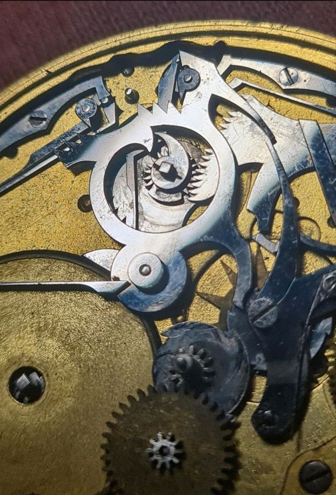 Repetier Czapek ?  mechanizm zegarka kieszonkowego repetiera kwadrans