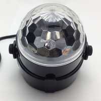 Дискошар светодиодный LED Кристалл Magic Ball оригинал 100% Светомузык