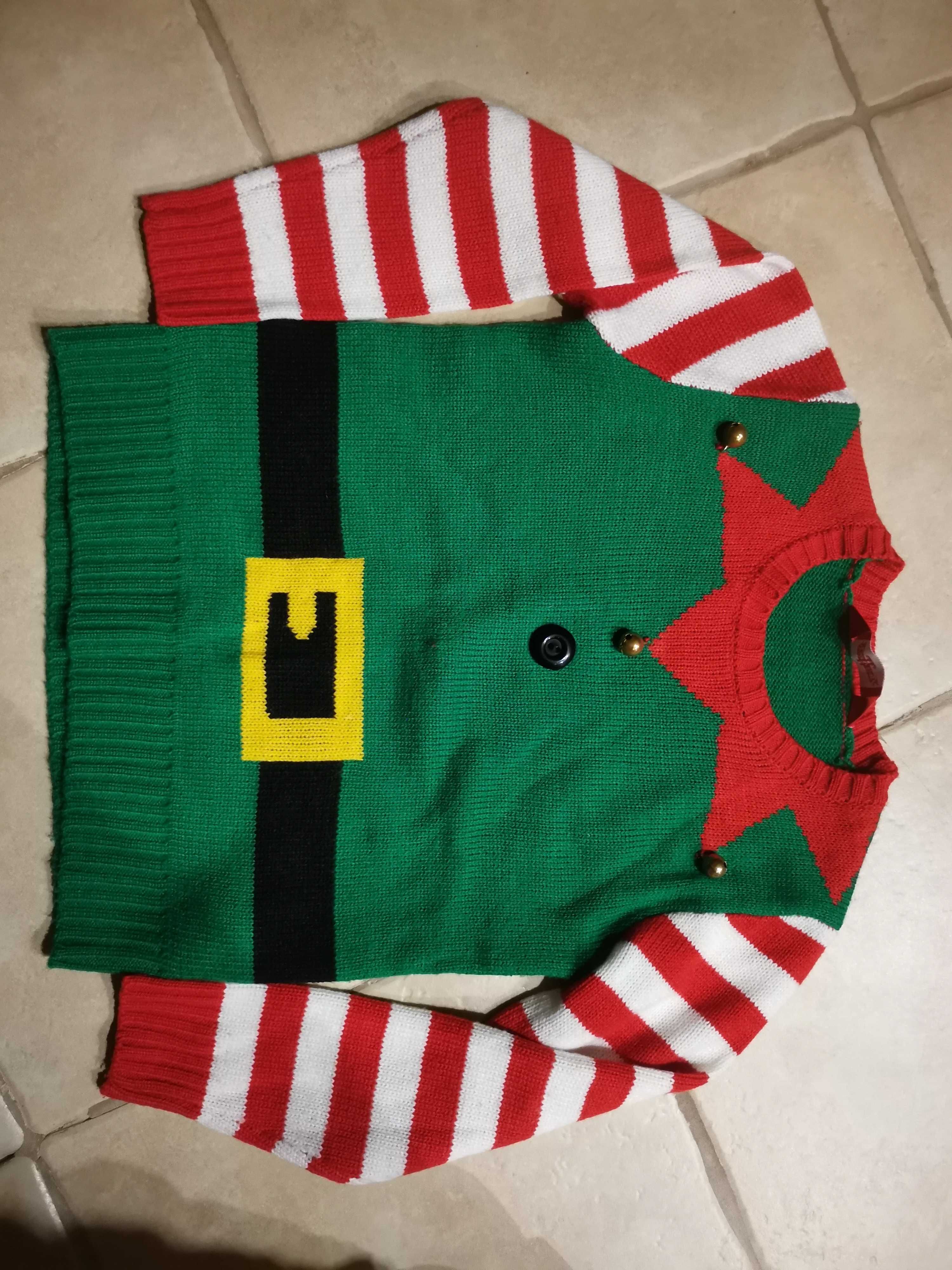Sweter elf Boże Narodzenie